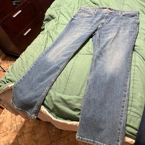Hollister 36x30 Straight Fit Blue Jeans
